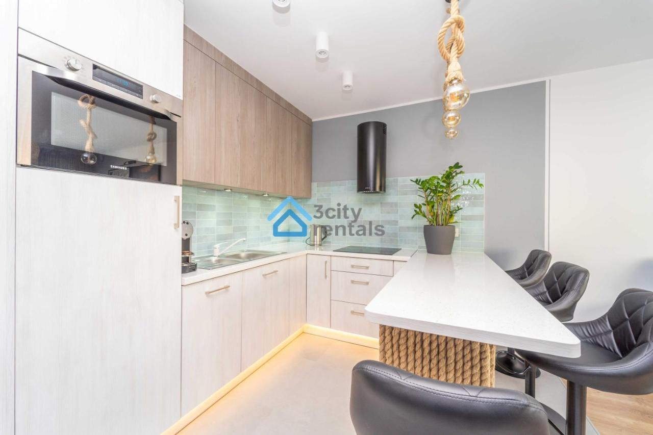 Bright And Blue 3City Apartment With Balcony In Gdynia By Noclegi Renters Zewnętrze zdjęcie
