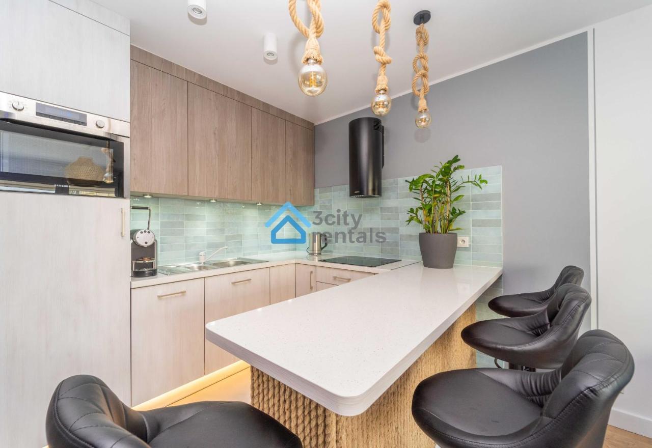Bright And Blue 3City Apartment With Balcony In Gdynia By Noclegi Renters Zewnętrze zdjęcie